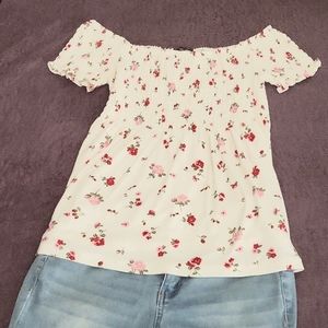 Off the shoulder top